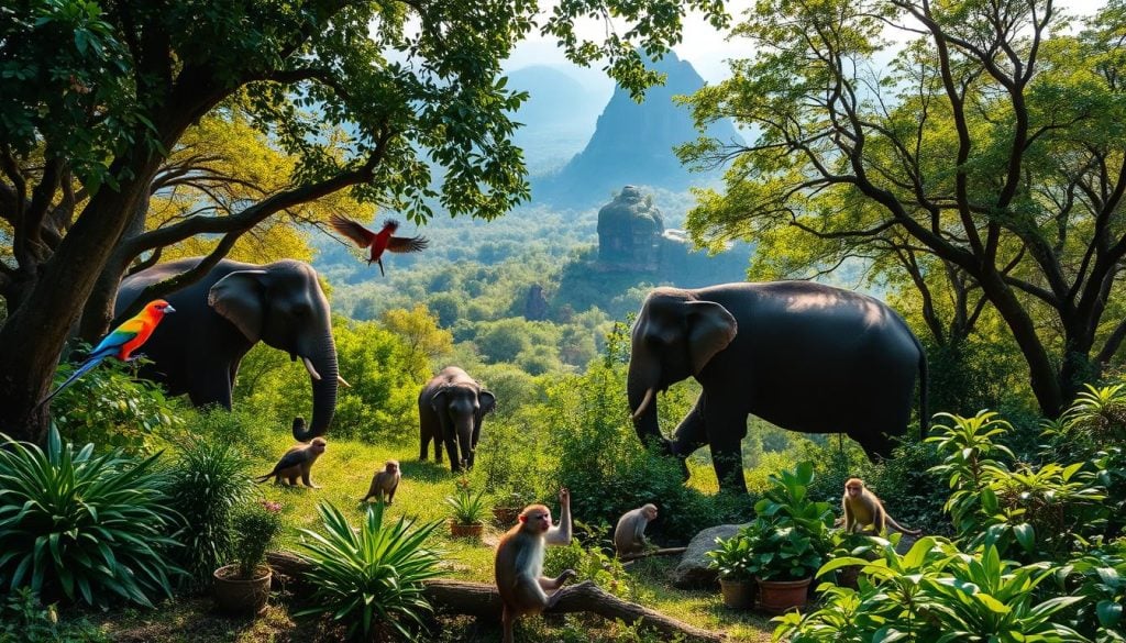 Sigiriya wildlife experiences