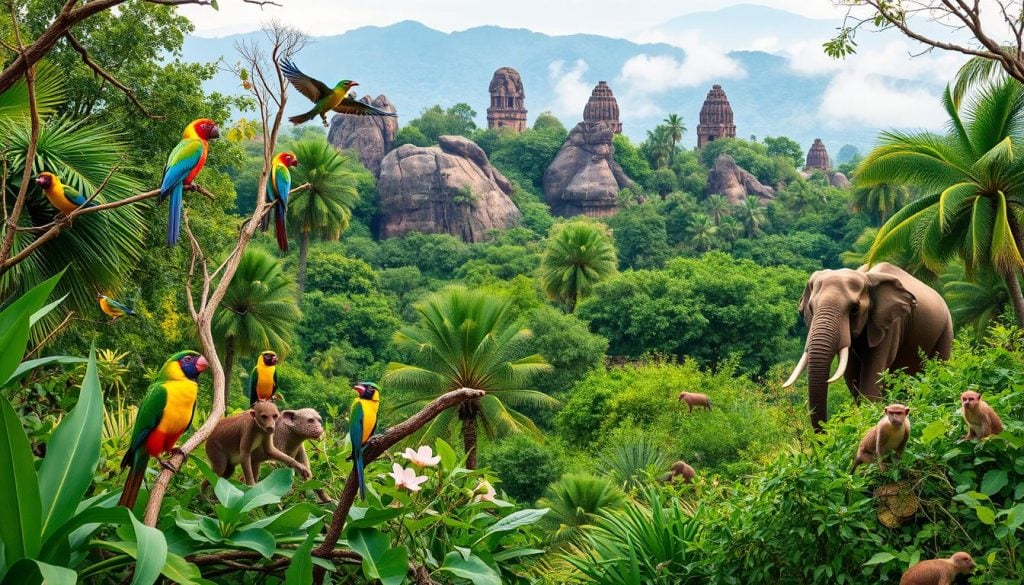 Sigiriya wildlife species