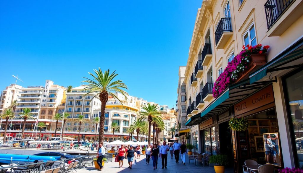Sliema shopping districts Sliema shopping districts