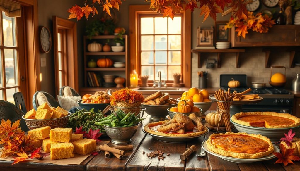 Southern comfort food during fall culinary tours