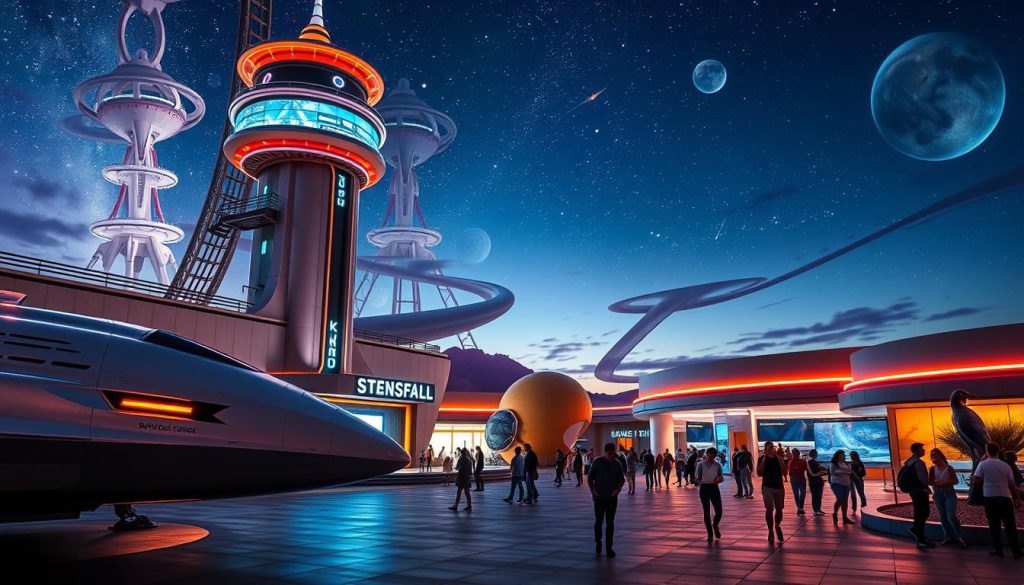 Spaceport Roswell and virtual space travel experience