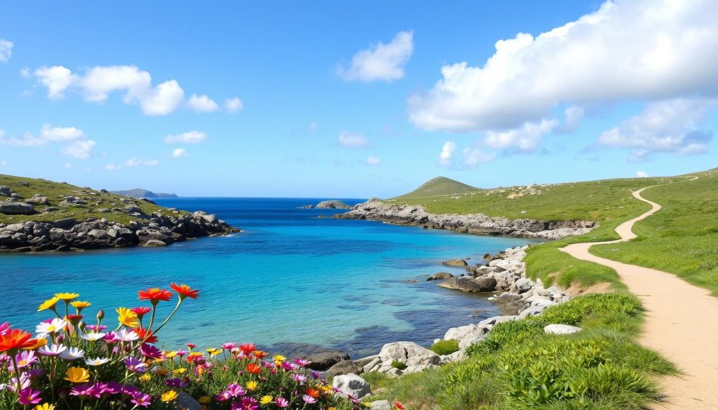 Spring visit to Comino Spring visit to Comino