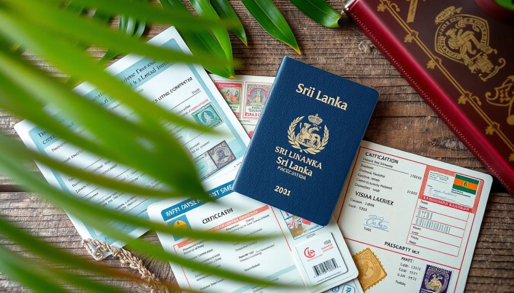 Sri Lanka travel documents Sri Lanka travel documents