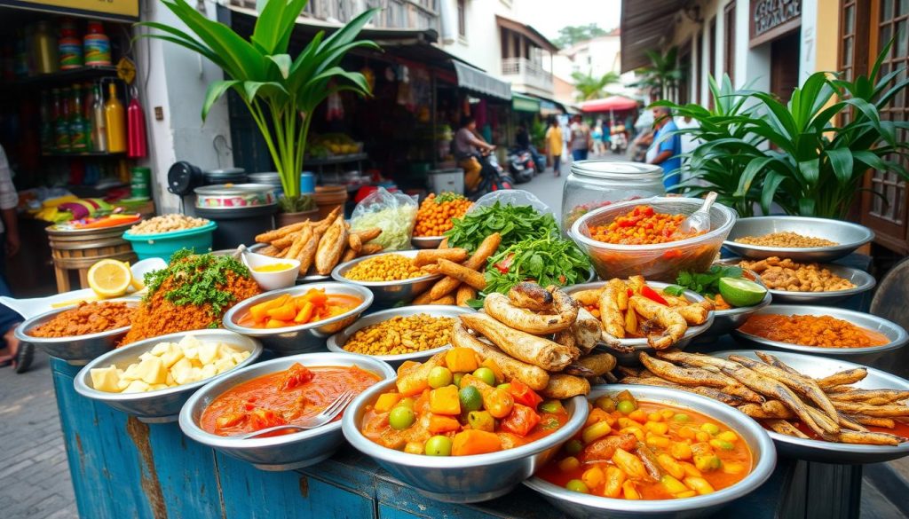 Sri Lankan culinary delights in Galle