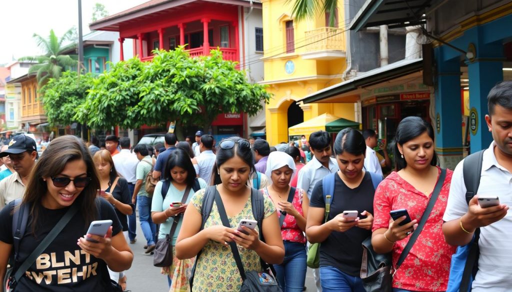 Staying connected in Colombo