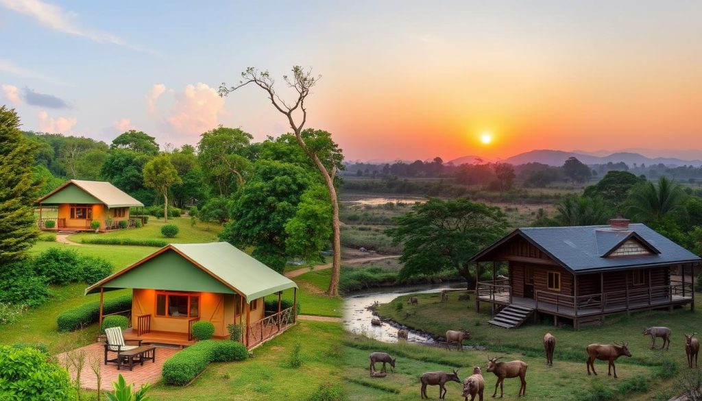 Staying options in Chitwan National Park Staying options in Chitwan National Park