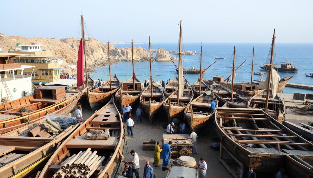 Sur dhow shipyard history Sur dhow shipyard history