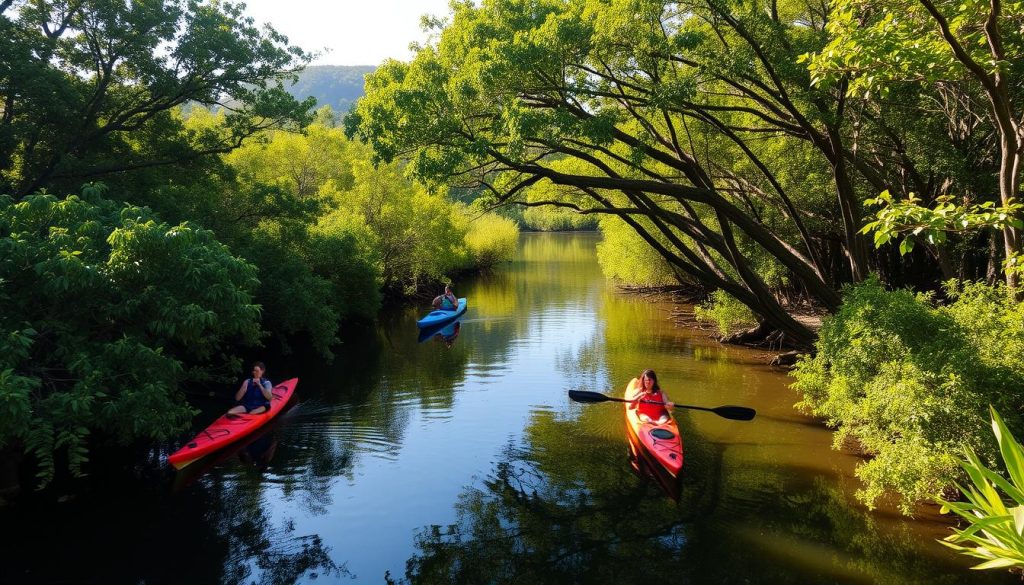 Sur mangroves kayak excursions Sur mangroves kayak excursions