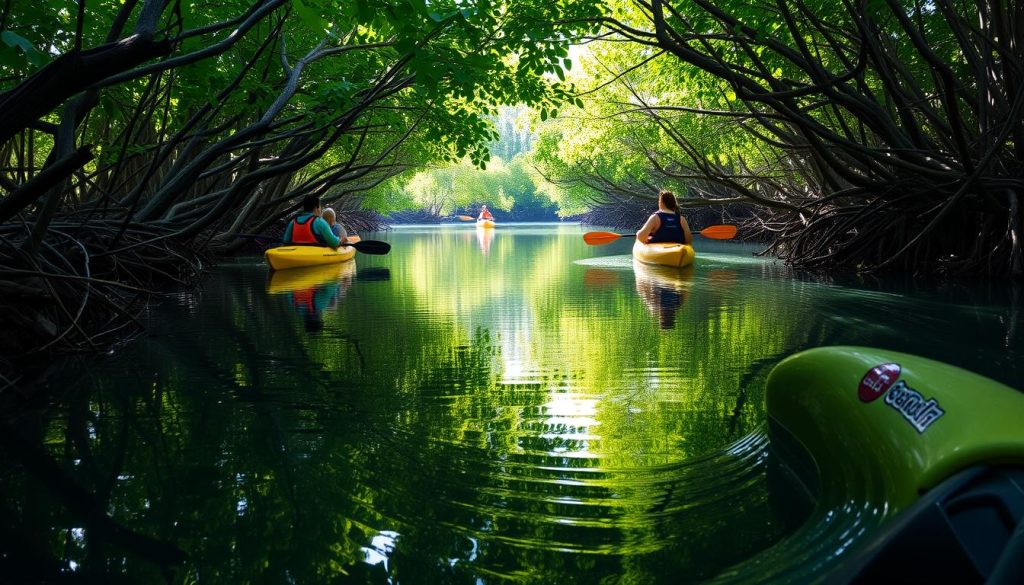 Sur mangroves kayak excursions Sur mangroves kayak excursions