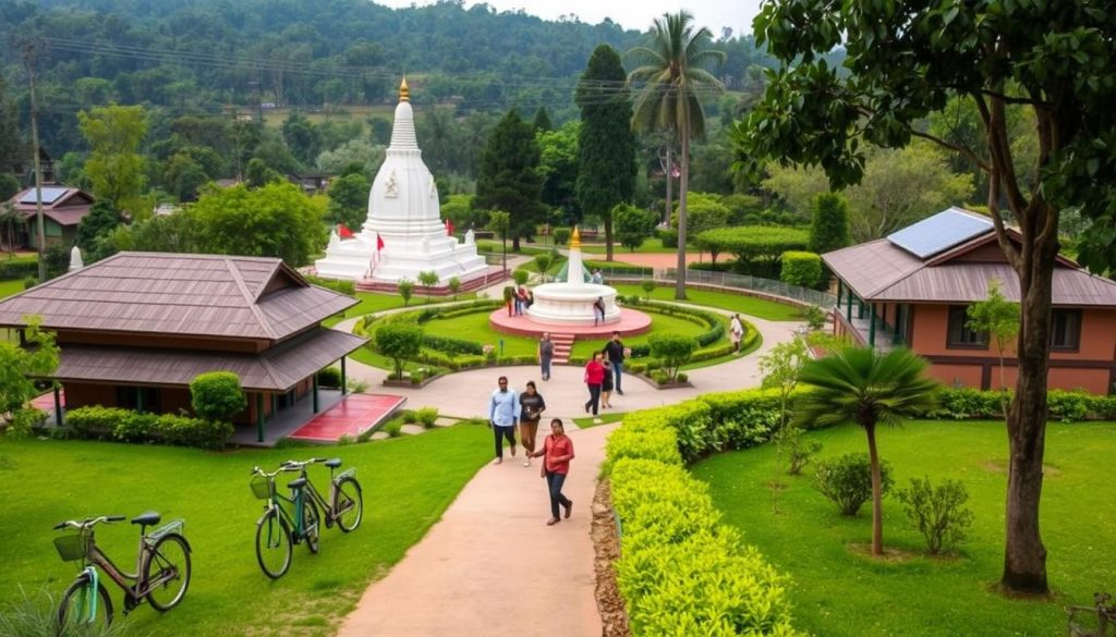 Sustainable tourism initiatives in Lumbini