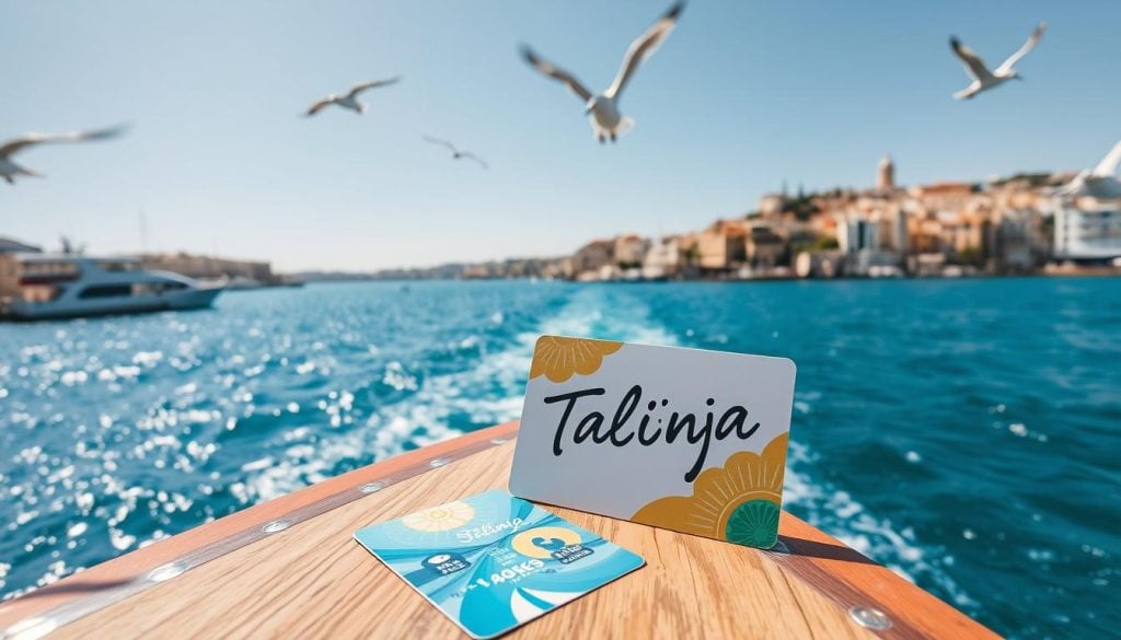 Tallinja Card for free ferry travel