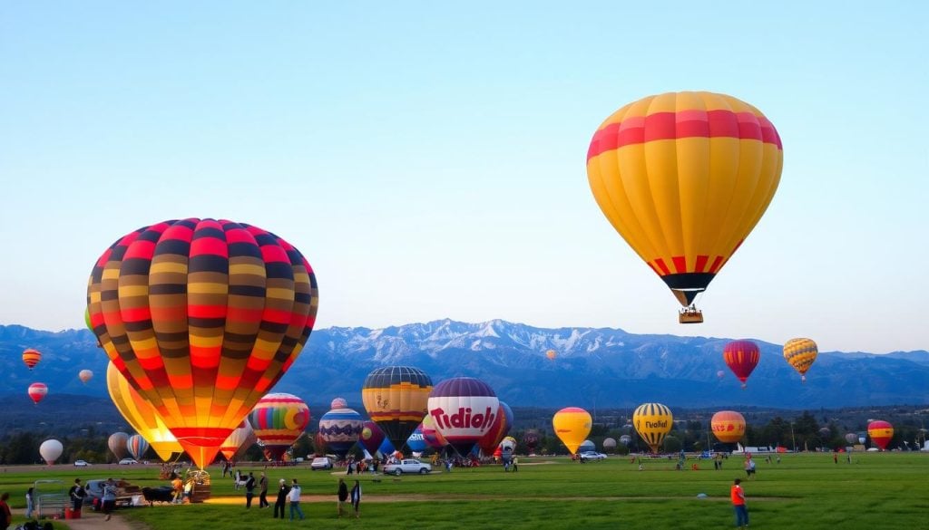 Taos Mountain Balloon Rally celebration