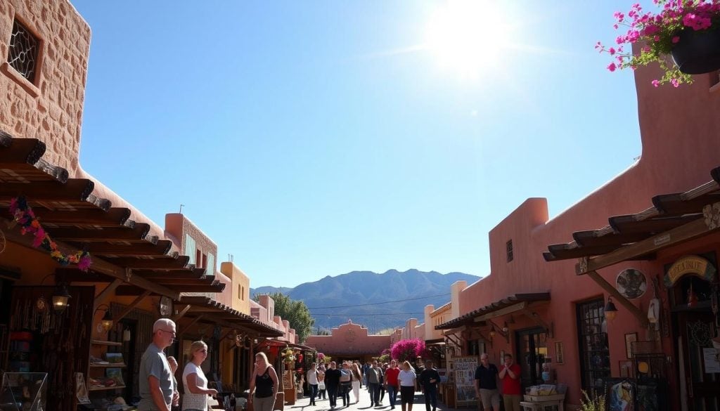 Taos Plaza shopping destination