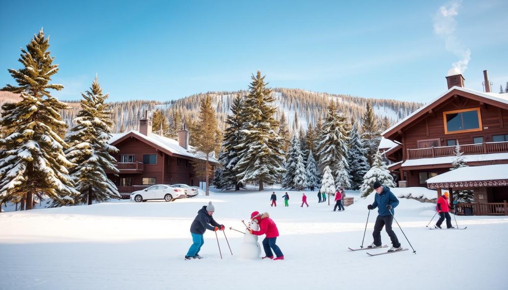 Taos Ski Valley winter family vacation