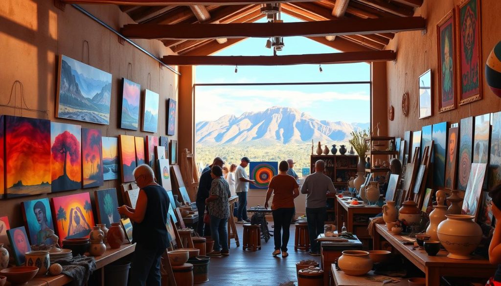 Taos art community