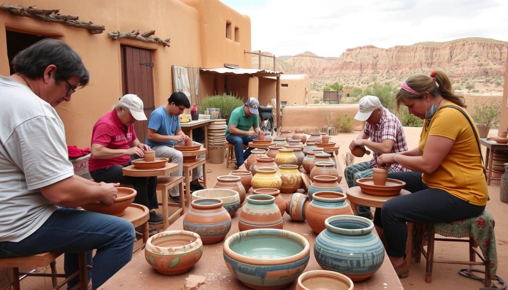 Taos pottery classes