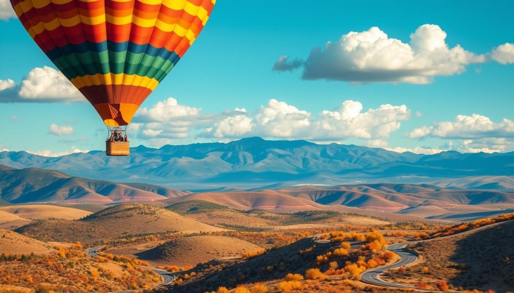 Taos scenic drives hot air ballooning experience