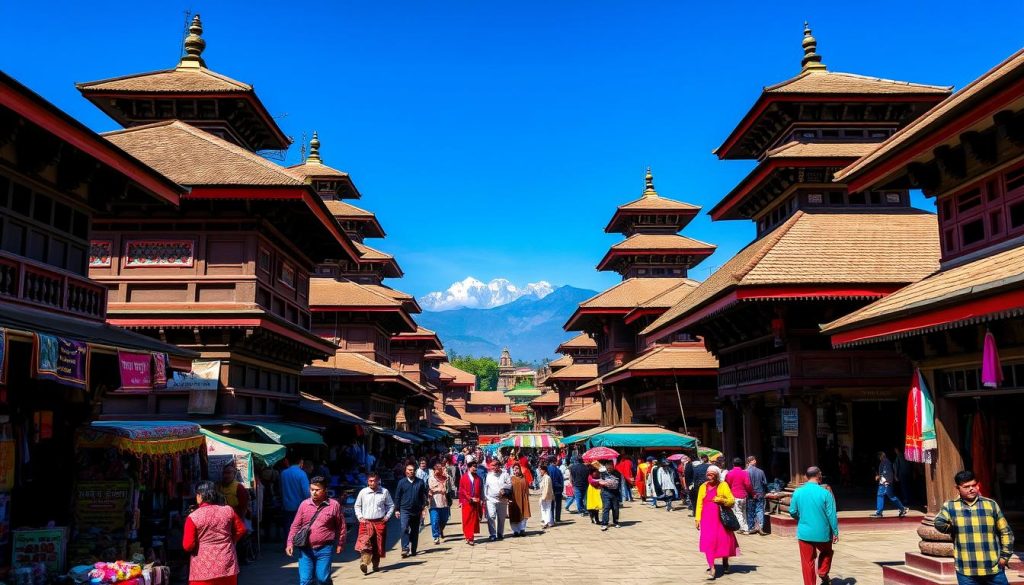Taumadi Square in Bhaktapur Taumadi Square in Bhaktapur