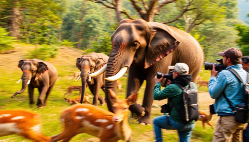Techniques for capturing wildlife in motion Techniques for capturing wildlife in motion
