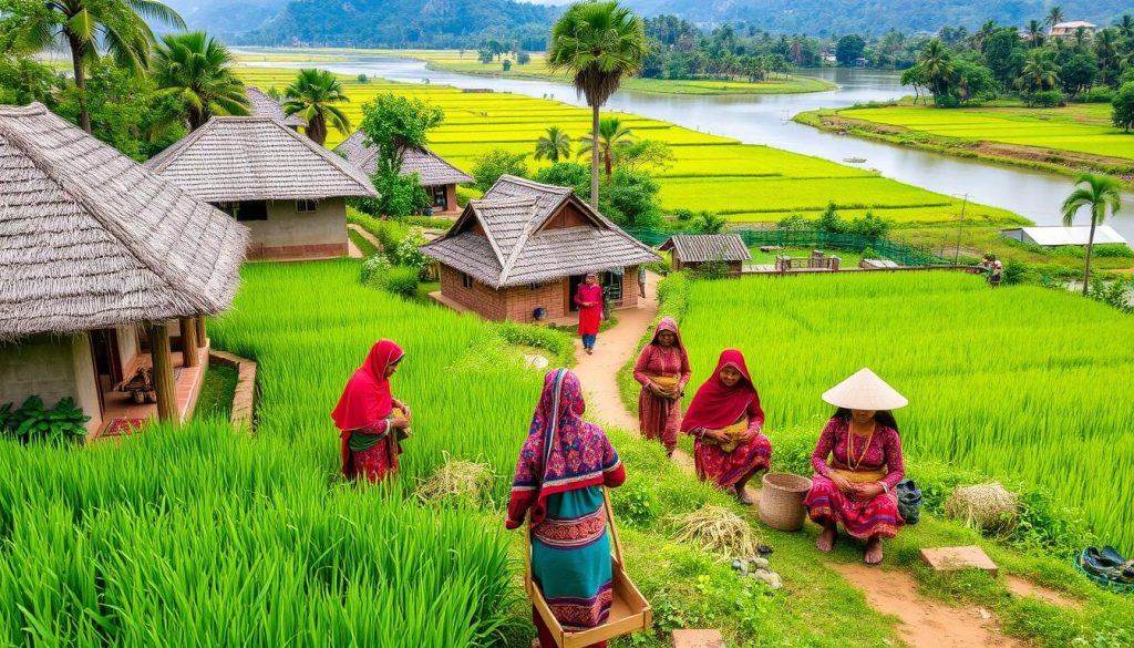 Tharu tribes in Chitwan