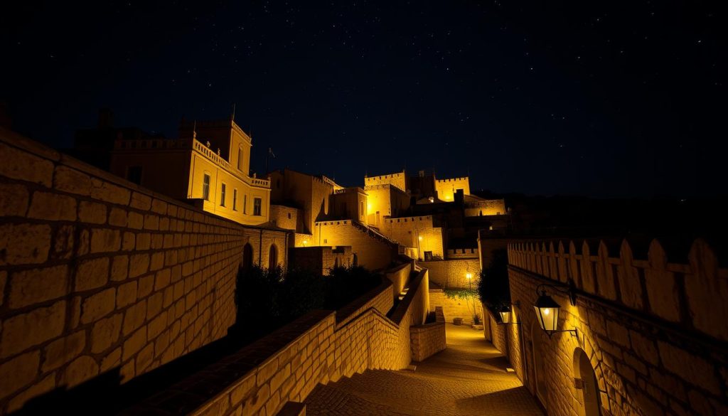 Things to do in Mdina at night