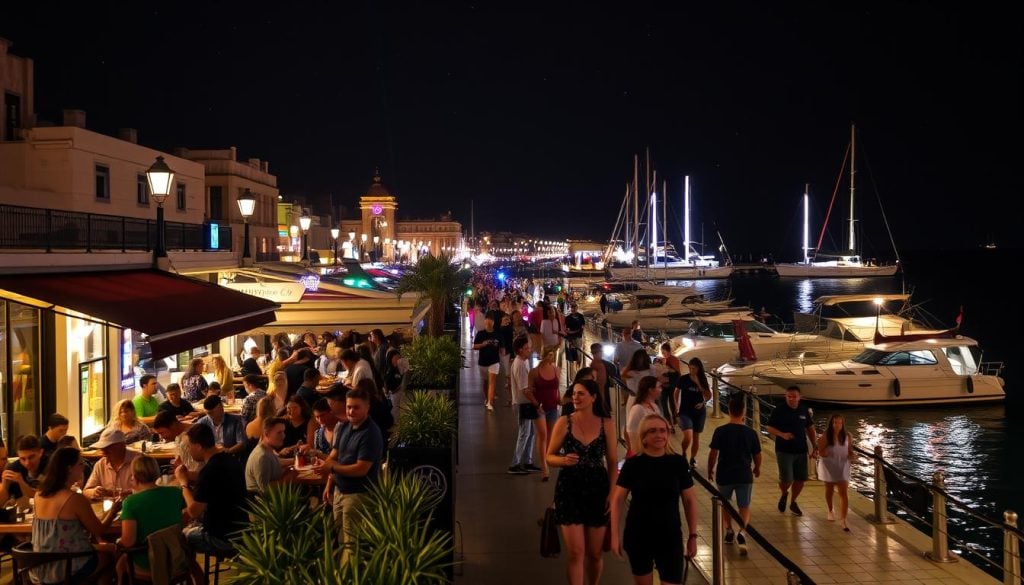 Things to do in Sliema at night