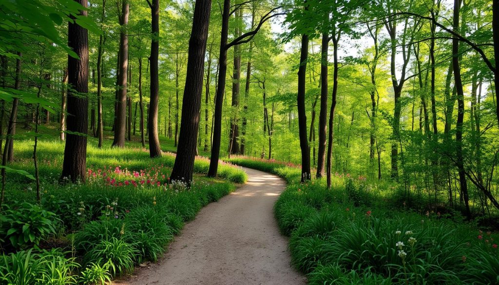 Thorobred Trail hiking path Thorobred Trail hiking path