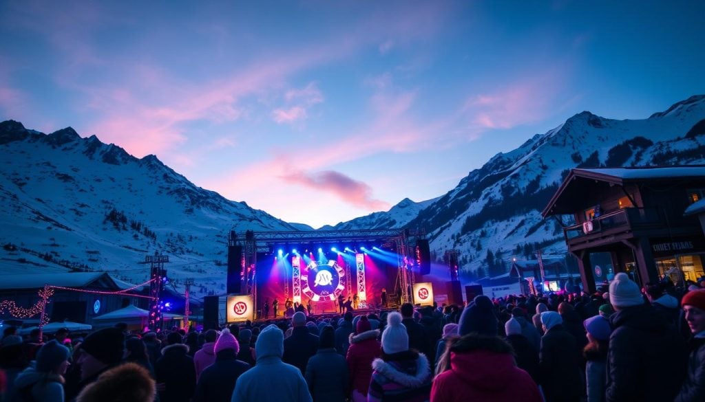 Tomorrowland Winter alpine venue