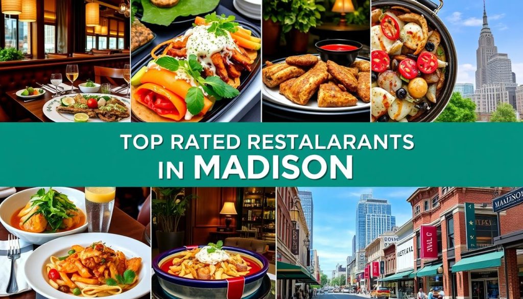 Top-rated restaurants Madison