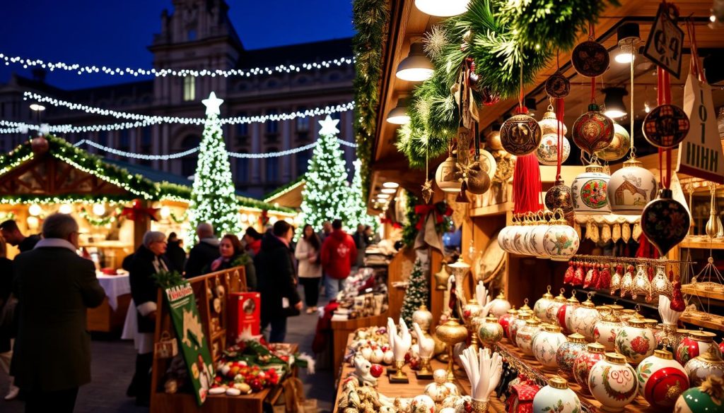 Traditional Christmas handicrafts at Vienna Christkindlmarkt