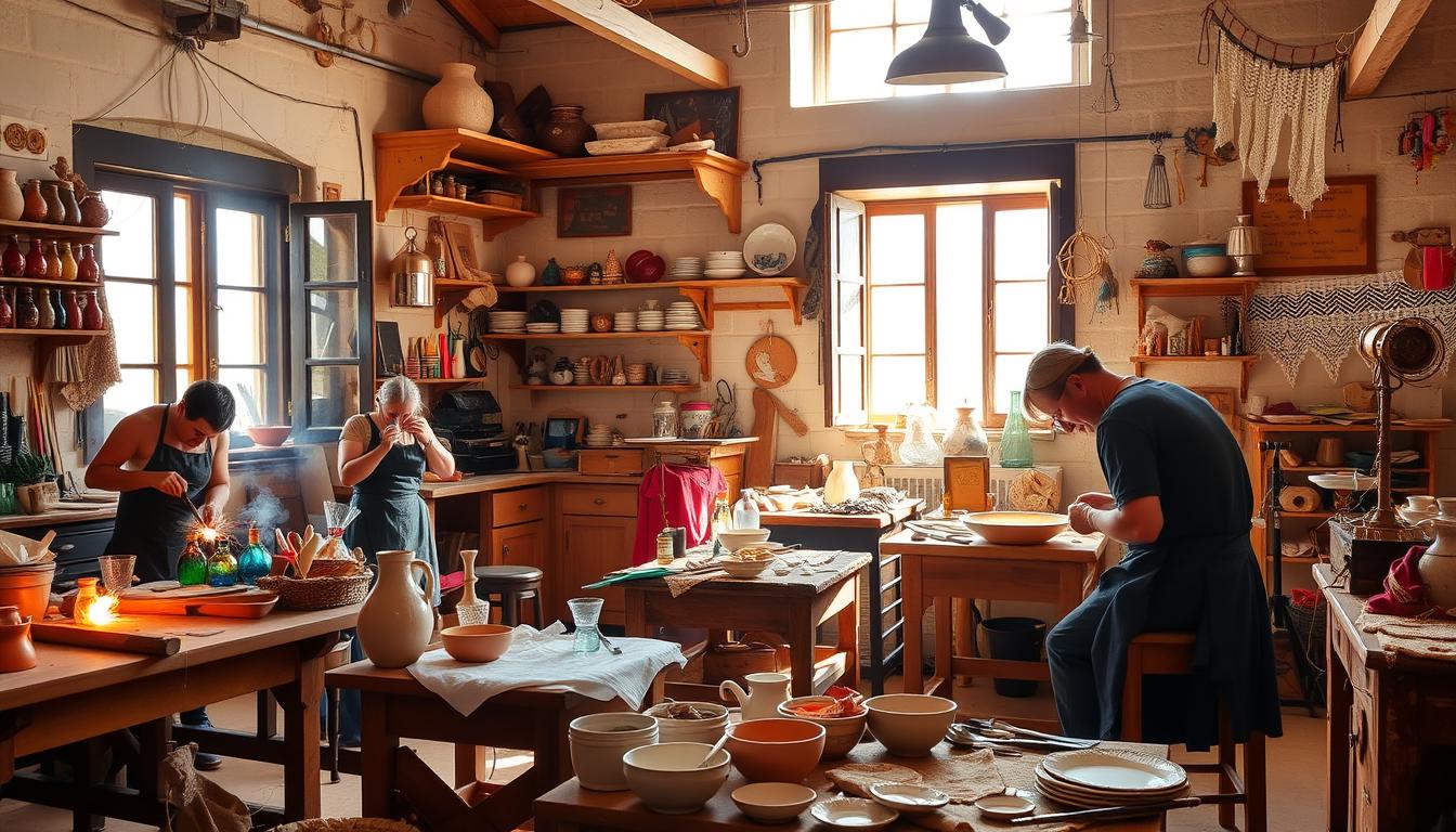 Traditional Maltese crafts workshops and learning experiences