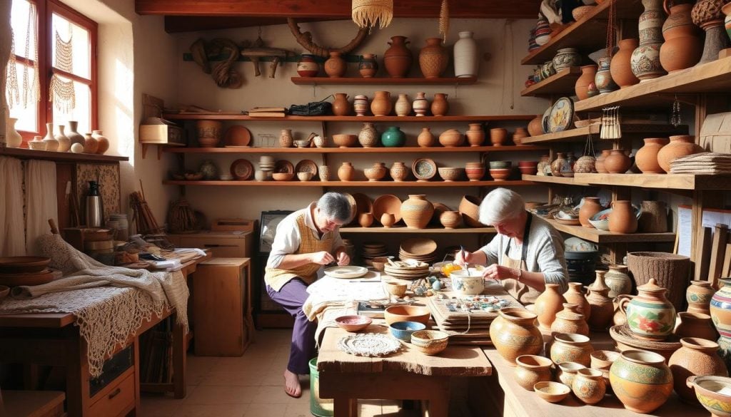 Traditional Maltese handicraft workshops