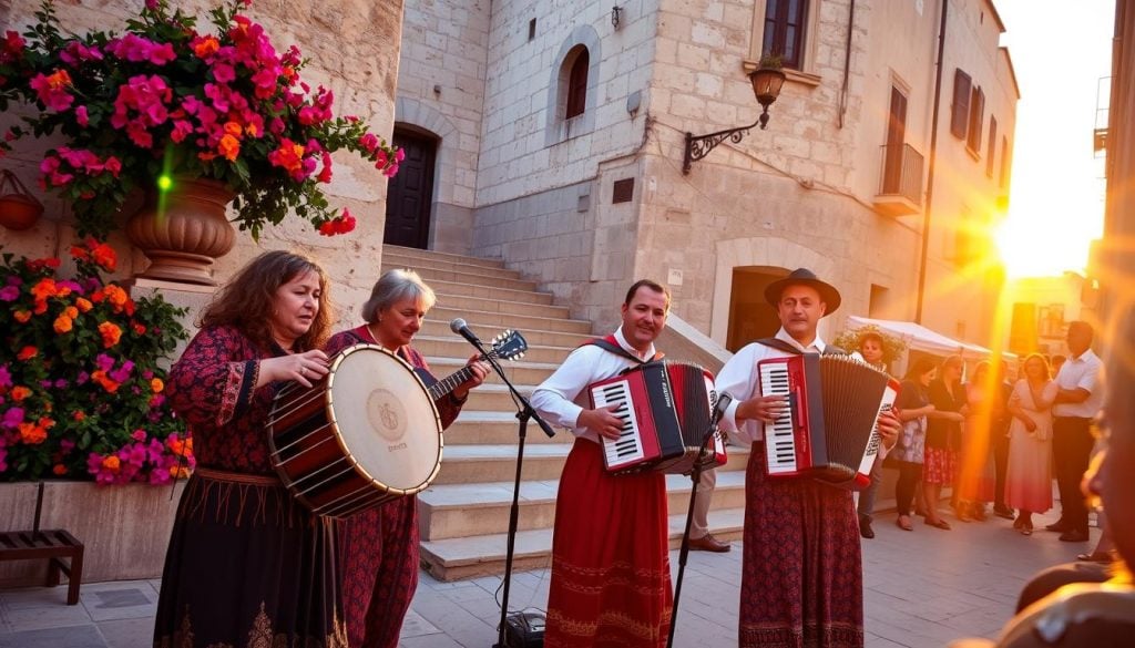 Traditional Maltese music performances in Mdina