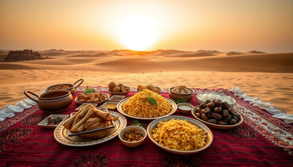 Traditional Omani cuisine Wahiba Sands Traditional Omani cuisine Wahiba Sands