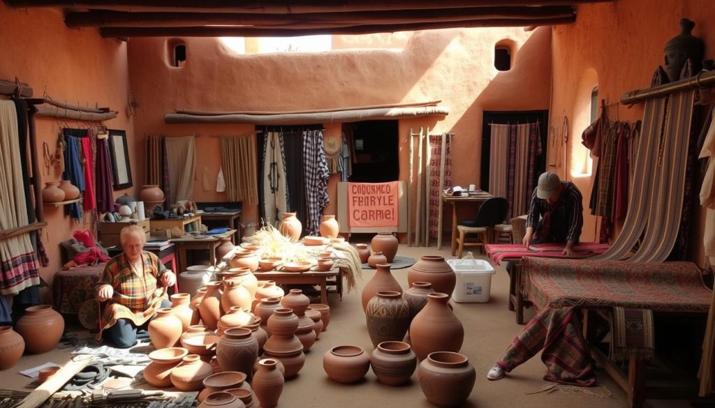 Traditional Pueblo artesanato workshops in Santa Fe