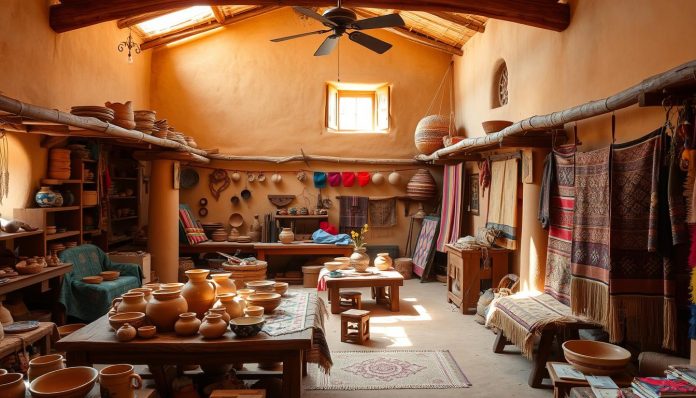 Traditional Pueblo artesanato workshops in Santa Fe