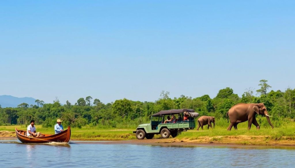 Transportation in Chitwan National Park Transportation in Chitwan National Park