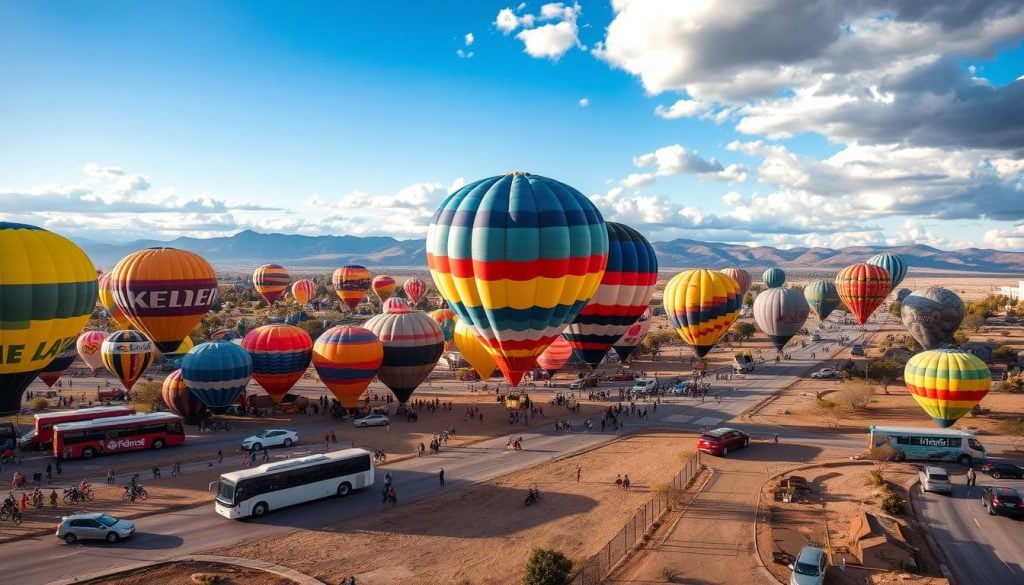 Transportation options for the Balloon Fiesta