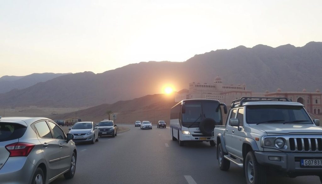Transportation options from Muscat Transportation options from Muscat
