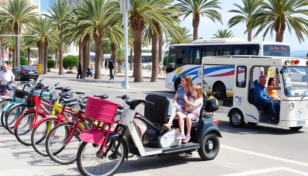 Transportation options in Ayia Napa