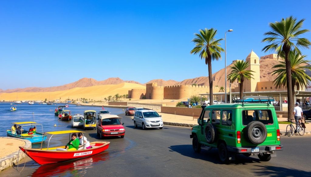 Transportation options in Oman Transportation options in Oman