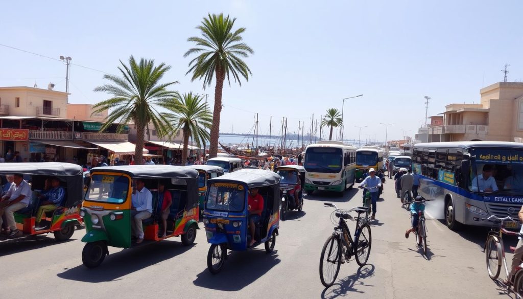 Transportation options in Sur Transportation options in Sur