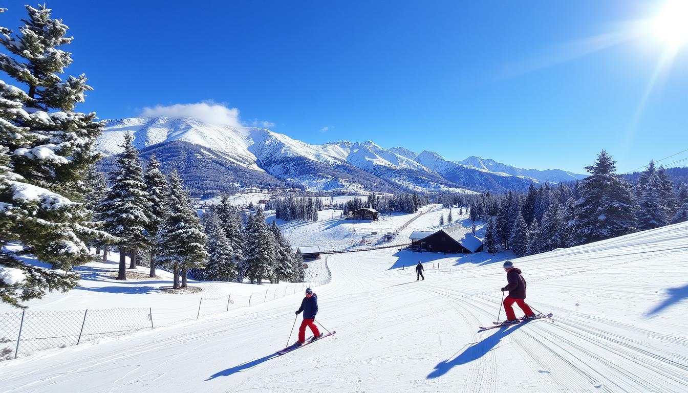 Troodos Mountains skiing