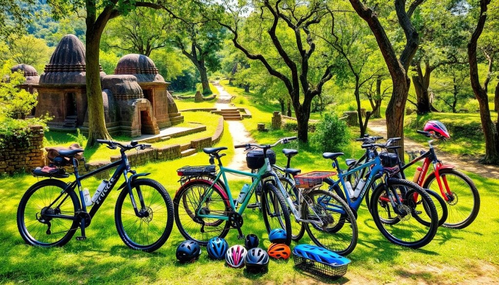 Types of bikes in Sigiriya cycling tours