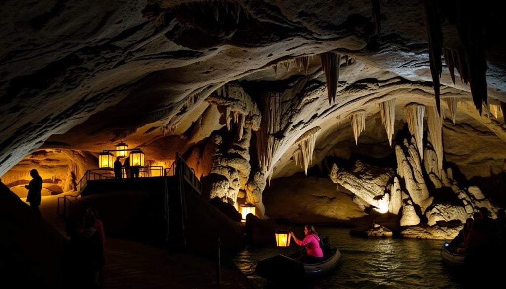 Types of cave tours at Mammoth Cave National Park