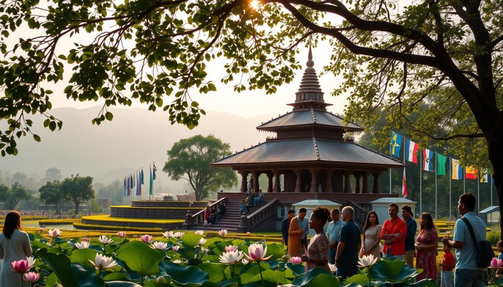 UN involvement in Lumbini UN involvement in Lumbini
