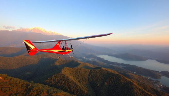 Ultralight flights in Pokhara