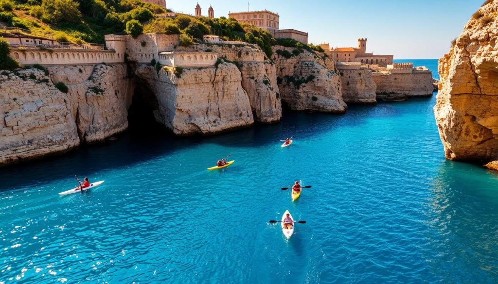 Valletta coastline exploration