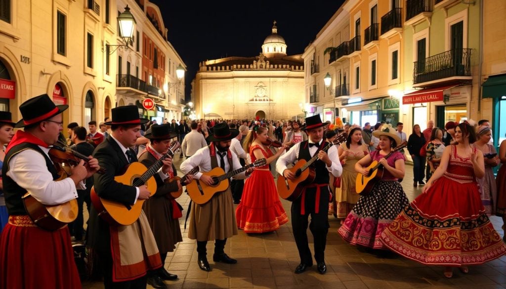 Valletta music and dance entertainment