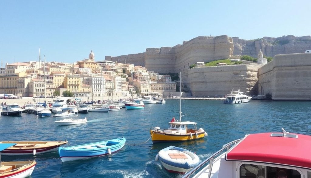 Valletta sightseeing by boat